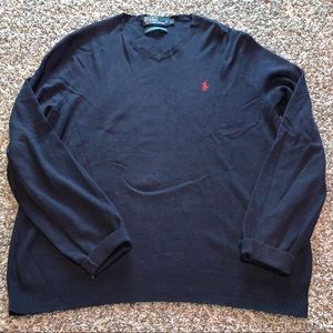 Vintage Polo by Ralph Lauren 100% Pima Cotton Sweater - Large